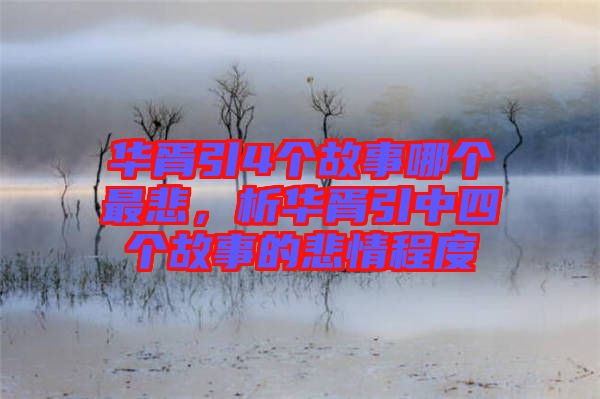 華胥引4個(gè)故事哪個(gè)最悲，析華胥引中四個(gè)故事的悲情程度