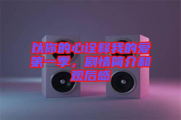 以你的心詮釋我的愛第一季，劇情簡介和觀后感