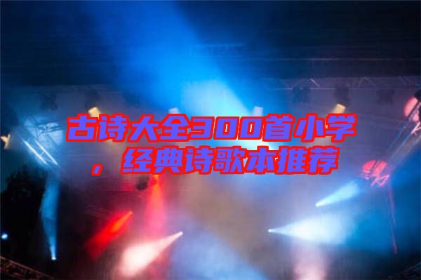 古詩大全300首小學，經(jīng)典詩歌本推薦