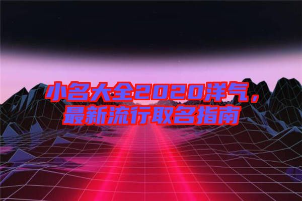 小名大全2020洋氣，最新流行取名指南