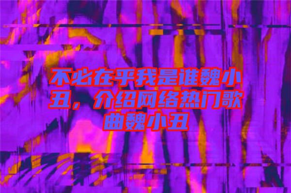 不必在乎我是誰(shuí)魏小丑，介紹網(wǎng)絡(luò)熱門(mén)歌曲魏小丑