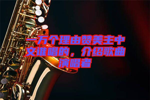 一萬個(gè)理由贊美主中文誰唱的，介紹歌曲演唱者