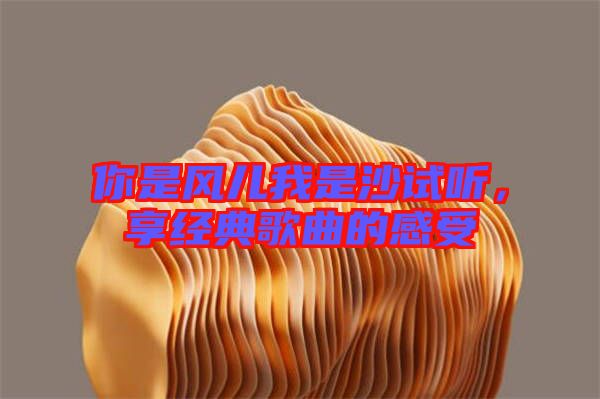 你是風(fēng)兒我是沙試聽(tīng)，享經(jīng)典歌曲的感受
