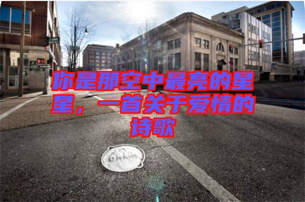 你是那空中最亮的星星，一首關(guān)于愛情的詩歌