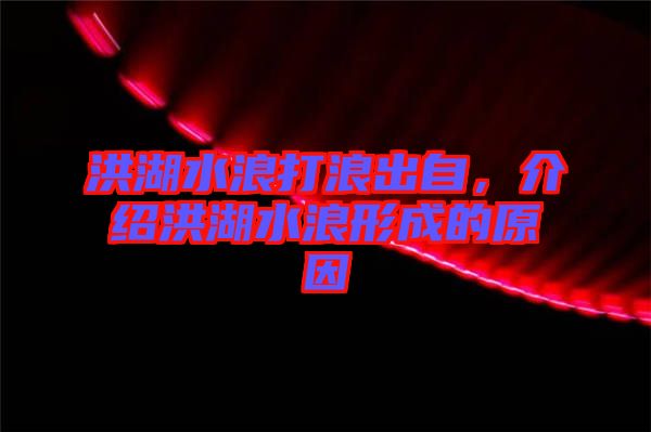 洪湖水浪打浪出自，介紹洪湖水浪形成的原因