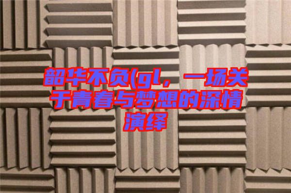 韶華不負(gl，一場關于青春與夢想的深情演繹