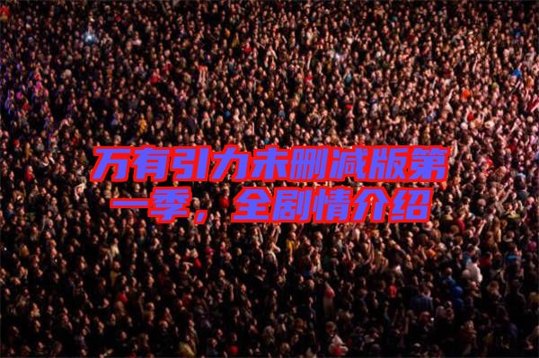 萬有引力未刪減版第一季，全劇情介紹
