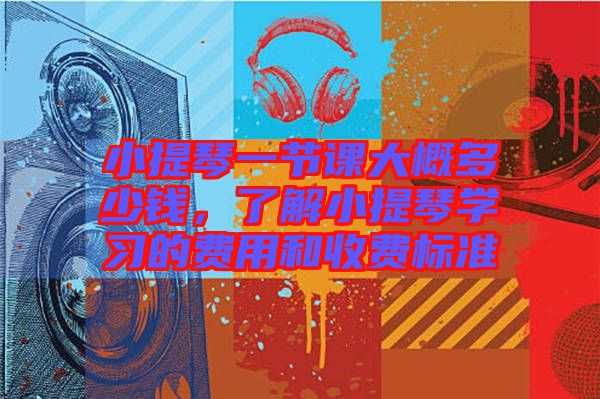小提琴一節(jié)課大概多少錢(qián)，了解小提琴學(xué)習(xí)的費(fèi)用和收費(fèi)標(biāo)準(zhǔn)