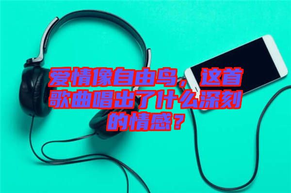 愛情像自由鳥，這首歌曲唱出了什么深刻的情感？