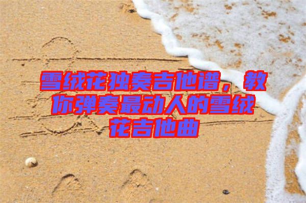 雪絨花獨(dú)奏吉他譜，教你彈奏最動人的雪絨花吉他曲