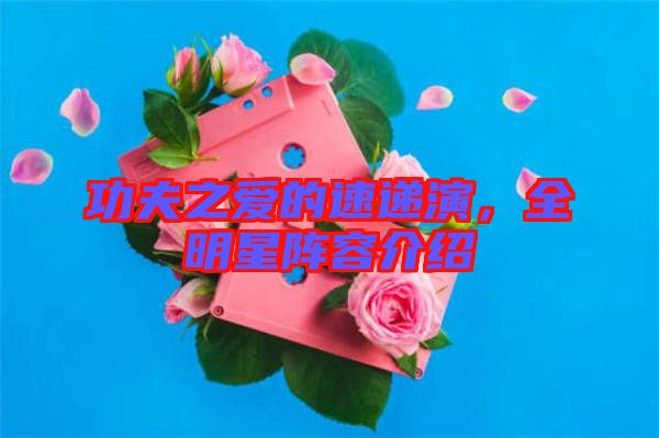 功夫之愛的速遞演，全明星陣容介紹