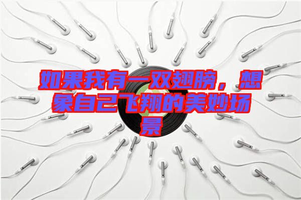 如果我有一雙翅膀，想象自己飛翔的美妙場景