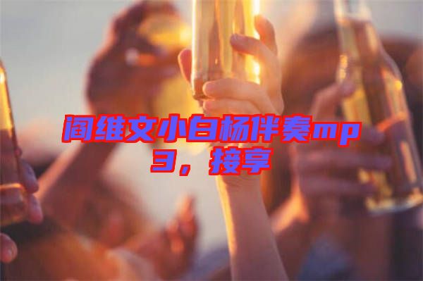 閻維文小白楊伴奏mp3，接享