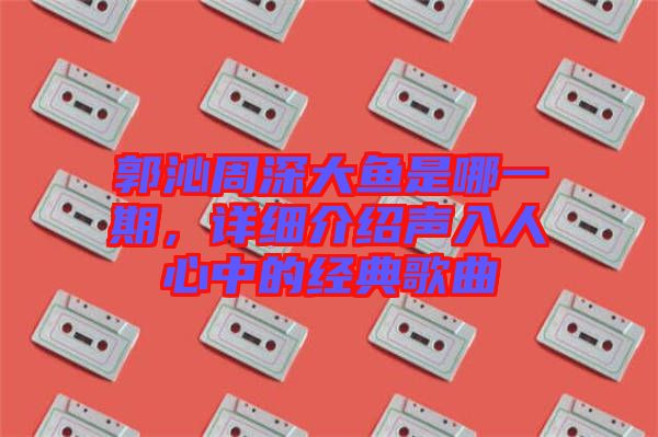 郭沁周深大魚是哪一期，詳細(xì)介紹聲入人心中的經(jīng)典歌曲