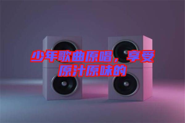 少年歌曲原唱，享受原汁原味的