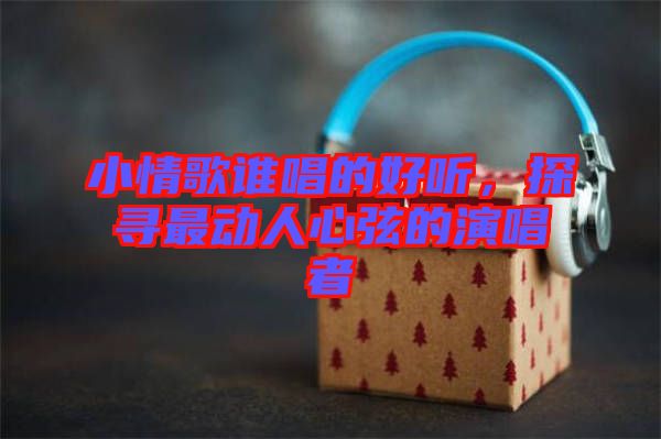 小情歌誰唱的好聽，探尋最動(dòng)人心弦的演唱者