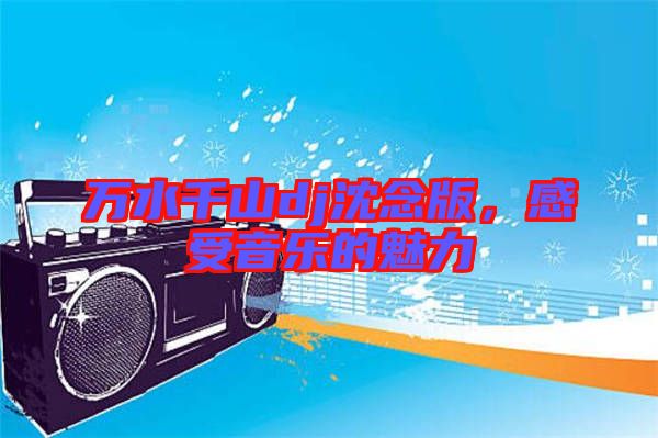 萬水千山dj沈念版，感受音樂的魅力