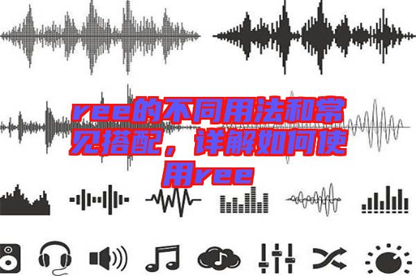 ree的不同用法和常見搭配，詳解如何使用ree