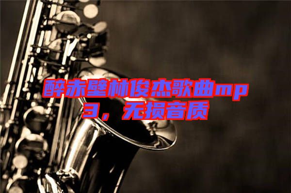 醉赤壁林俊杰歌曲mp3，無(wú)損音質(zhì)